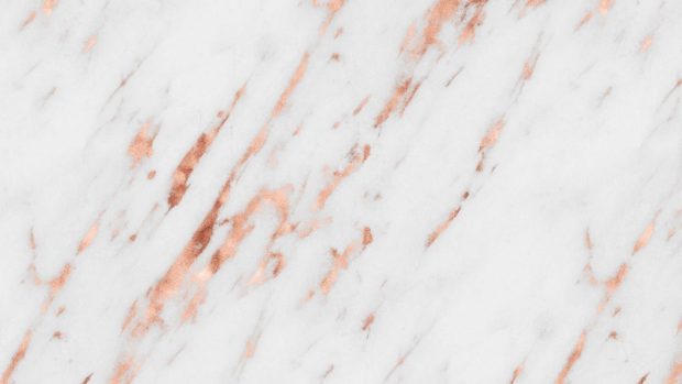 Hot Aesthetic Rose Gold Marble Wallpaper.