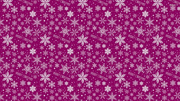 Hot Pink Christmas Background.