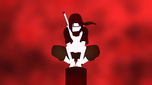 Itachi 4k Desktop Background.