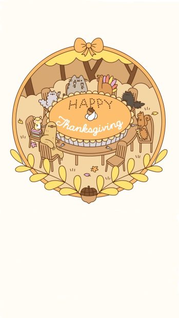 Kawaii Wallpaper for Thanksgiving Free