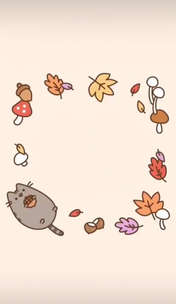 Kawaii iPhone Wallpaper for Thanksgiving (2).