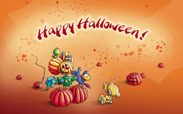 Kids Halloween Backgrounds for Windows.