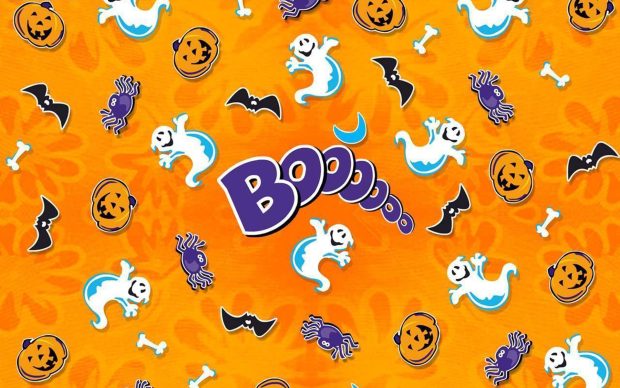 Kids Halloween HD Wallpaper.