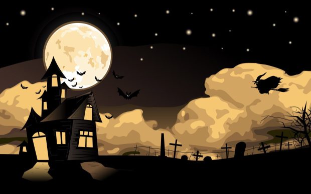 Kids Halloween Wallpaper HD Free download.