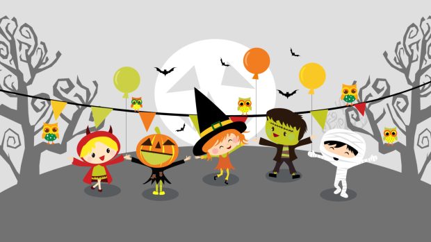 Kids Halloween Wallpapers.