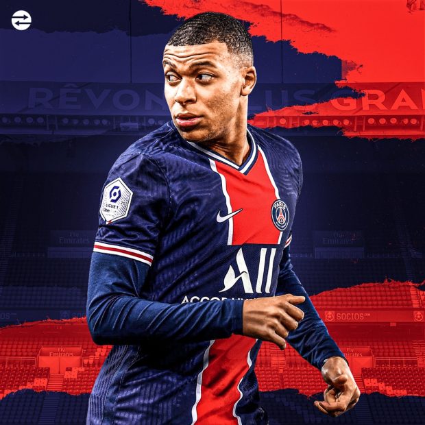 Kylian Mbappe 2021 Wallpapers Background.