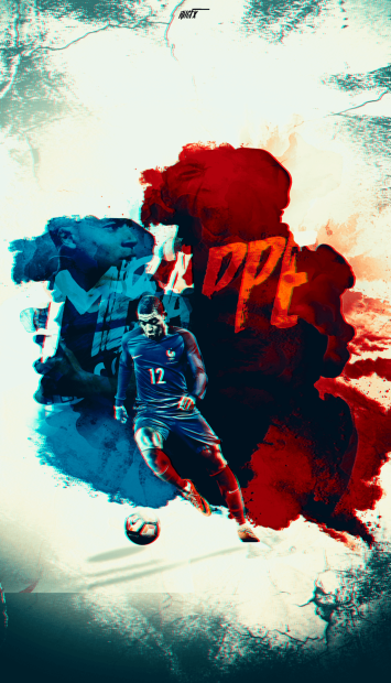 Kylian Mbappe Art Image.