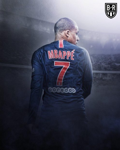 Kylian Mbappe PSG Desktop Wallpaper 3.