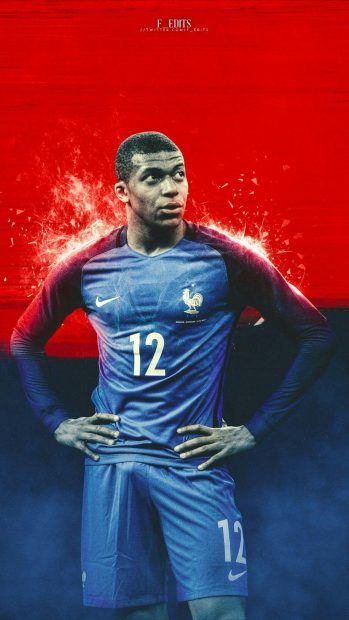 Kylian Mbappe Wallpaper HD for Android.