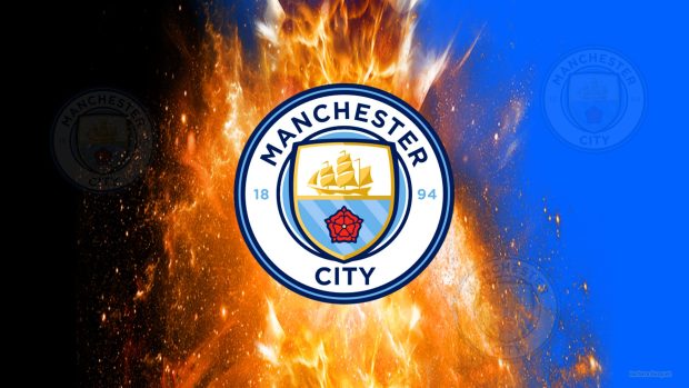 Manchester City HD Wallpaper Art Image 1.
