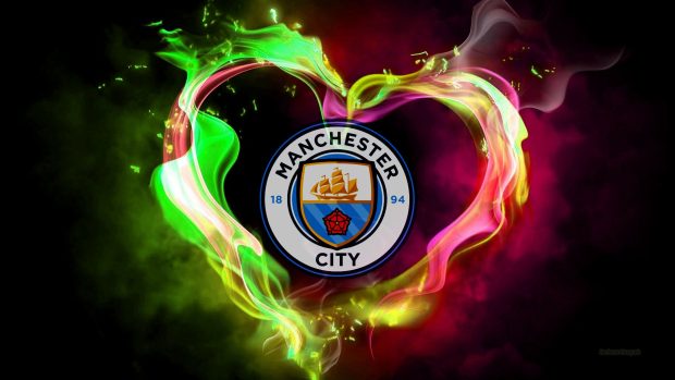 Manchester City HD Wallpaper Art Image 2.