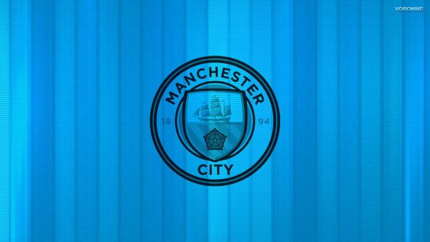 Manchester City Logo Desktop Wallpaper 1.