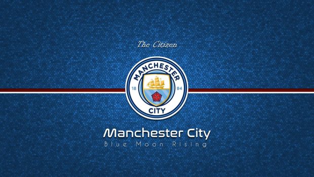 Manchester City Logo Desktop Wallpaper 2.