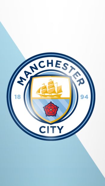 Manchester City Logo iPhone Wallpaper 2.