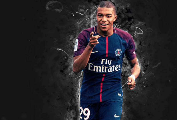 Mbappe 4K Wallpaper.