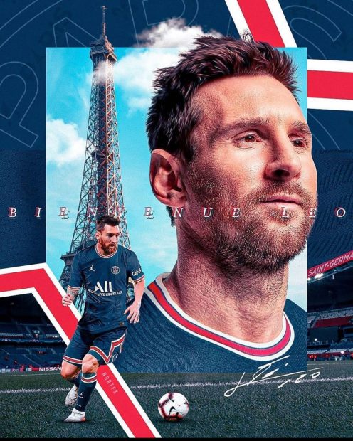 Messi PSG Football Club (1).