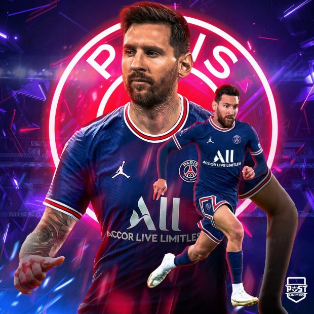 Messi PSG Football Club (2).