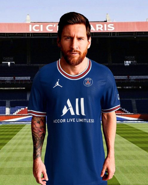 Messi PSG Football Club (3).