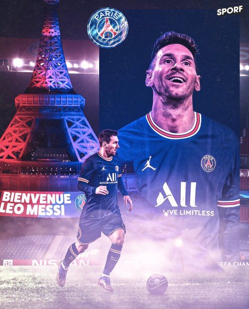 Messi PSG Football Club (5).