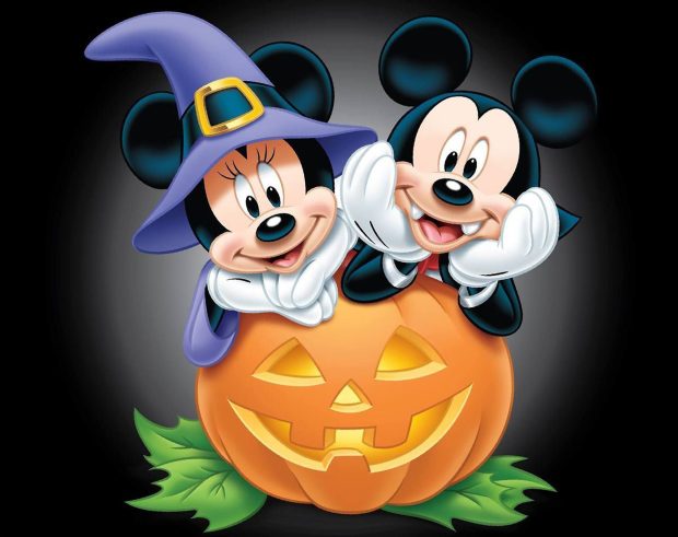 Mickey Halloween Image.