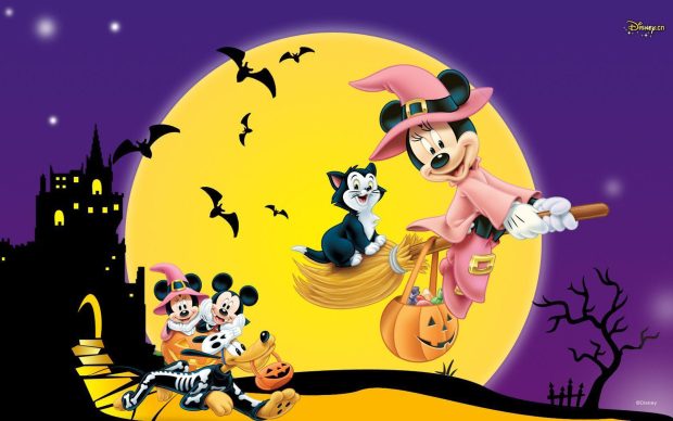 Mickey Halloween Wallpaper HD.