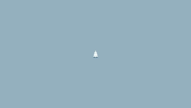 Minimalism Christmas Wallpaper.