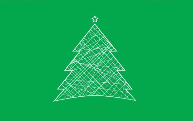 Minimalism Christmas Wallpaper Computer.