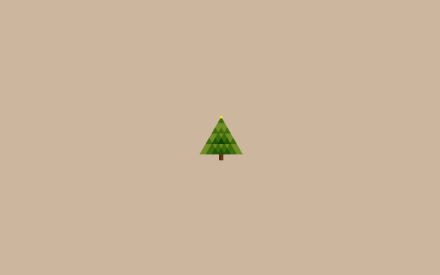 Minimalism Christmas Wallpaper for Windows.