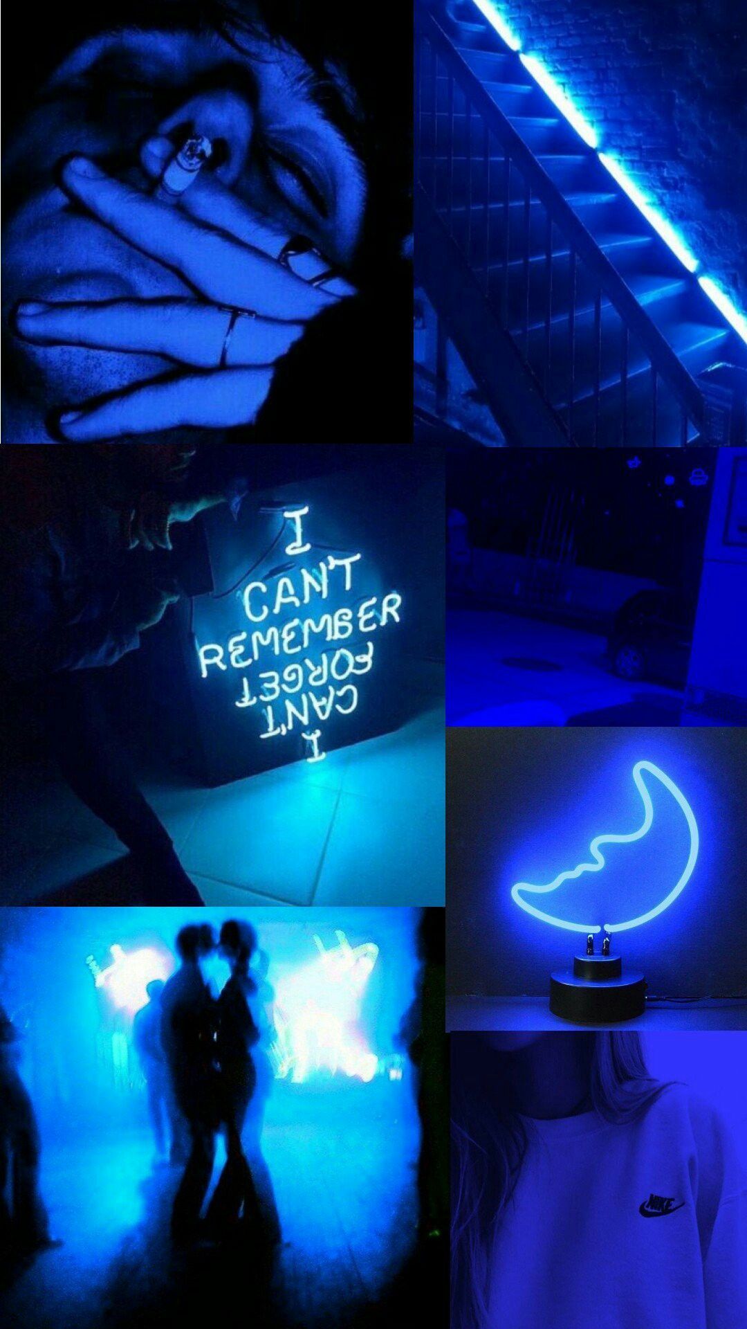 AESTHETICS WALLPAPER  BLUE AESTHETIC NEON WALLPAPER  Wattpad