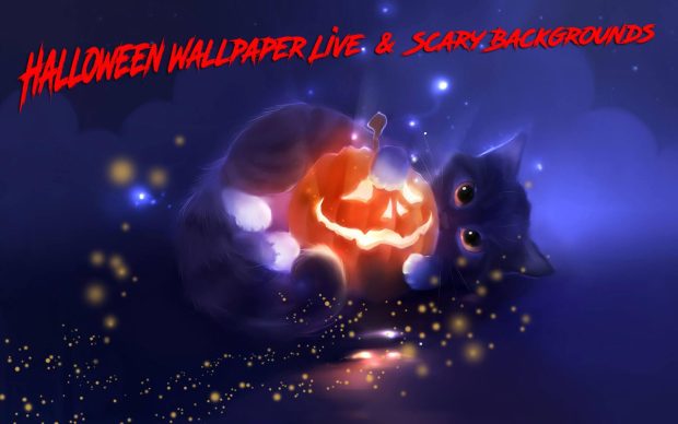 Neon Halloween HD Backgrounds Computer.