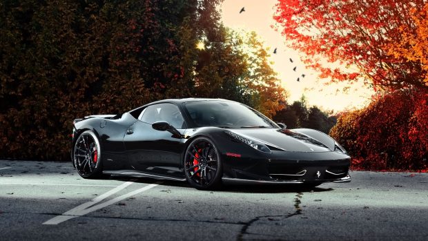 New 4K Ferrari Background.