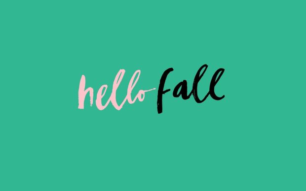 New Hello Fall Background.
