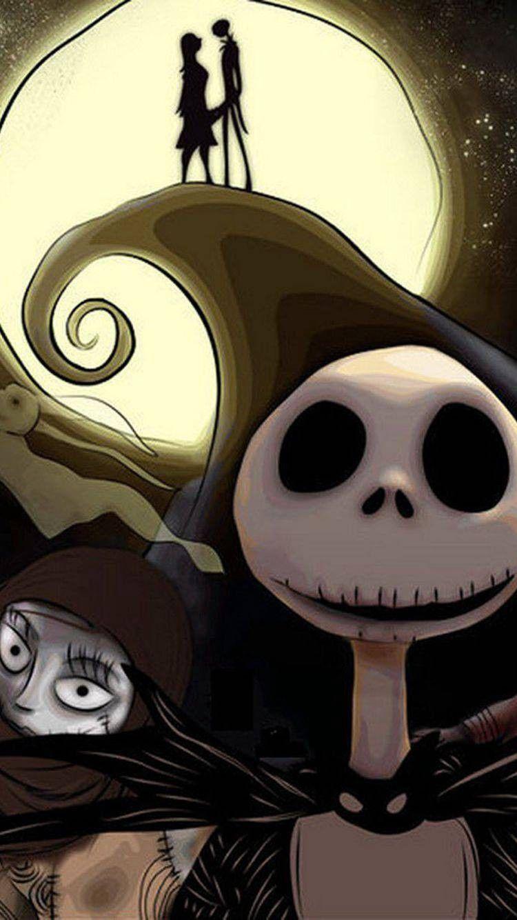 Nightmare before Christmas iPhone Wallpapers  PixelsTalkNet