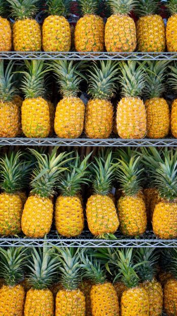 Original Cute Pineapple Backgrounds.