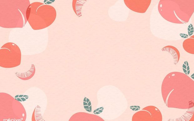Peach Aesthetic Wallpaper HD.