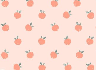 Sparkly peaches aesthetic designs peach sparkle HD phone wallpaper   Peakpx