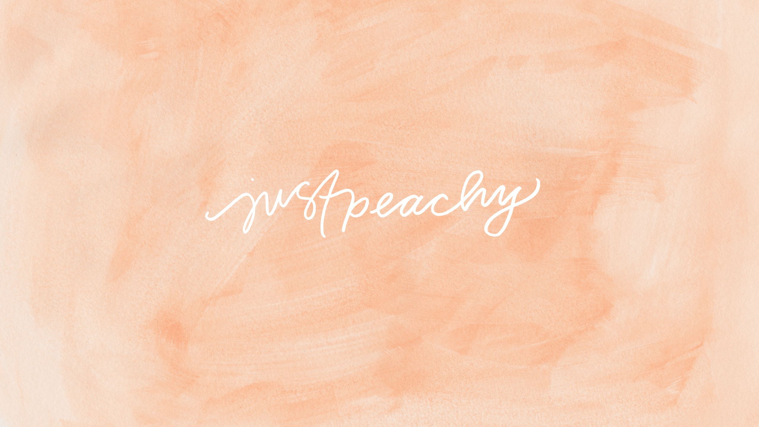 Peach Aesthetic Wallpaper High Quality. 