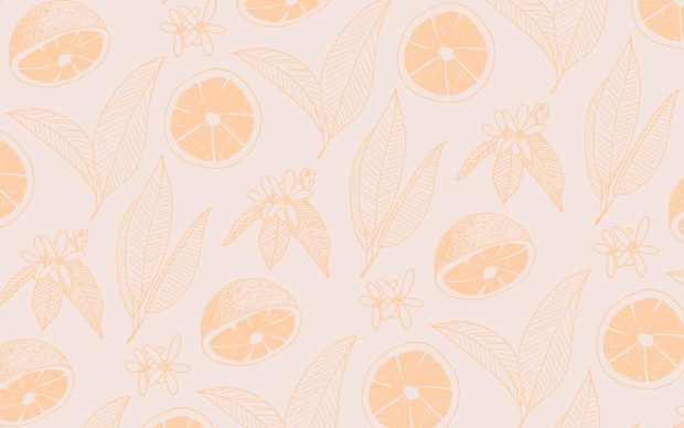Peach Aesthetic Wallpaper High Resolution.