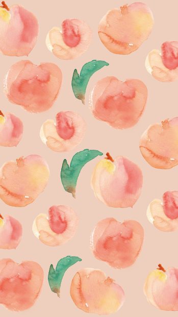 Peach Aesthetic Wallpaper for Mobile.