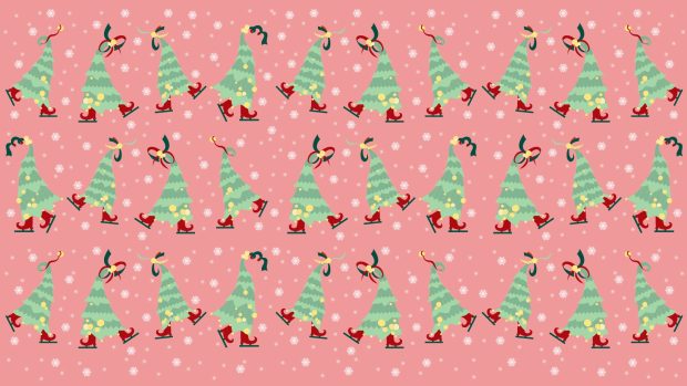 Pink Christmas Wallpaper 1080p.