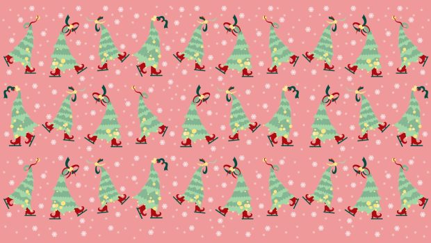 Pink Christmas Wallpaper 1080p.