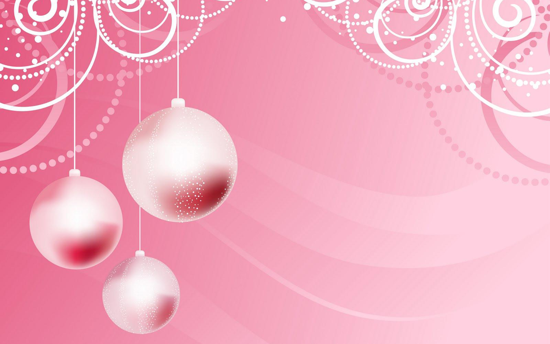 65 Pink Christmas Wallpaper  WallpaperSafari