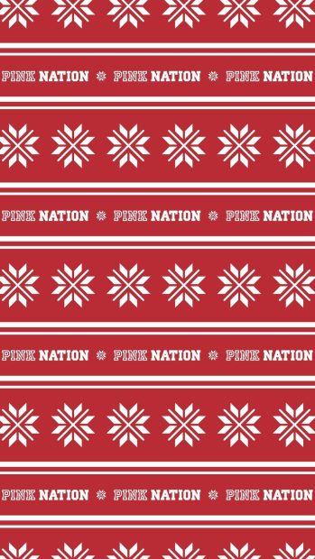 Pink Christmas iPhone Background.