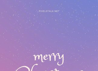 Pink Christmas iPhone Wallpaper HD Free download.