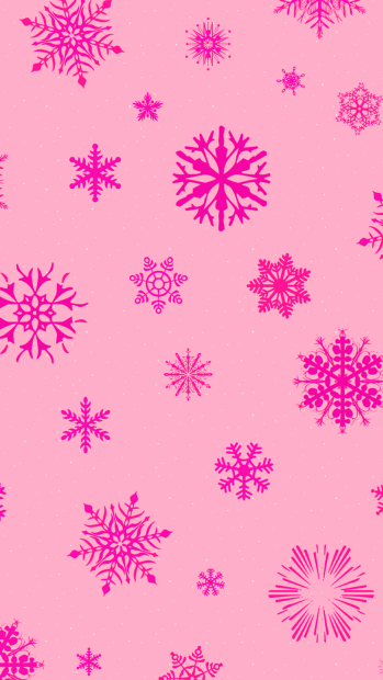 Pink Christmas iPhone Wallpaper High Resolution.