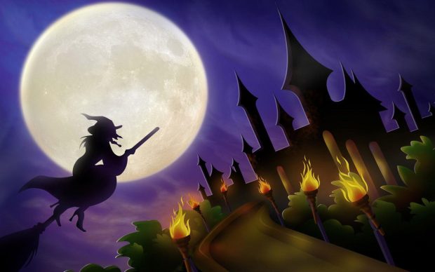 Pretty Halloween Wallpaper for Windows.