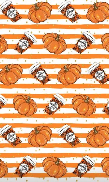 Pumpkin Spice Latte wallpape and cute pumpkin iphon.