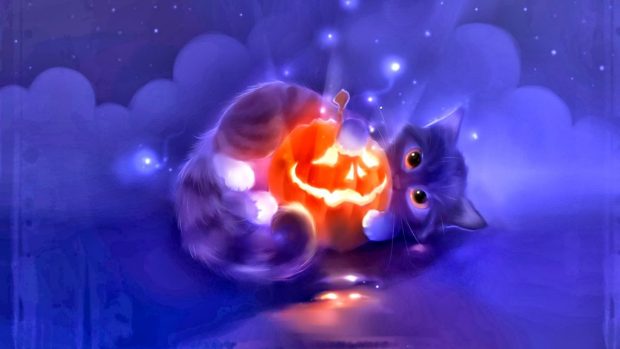 Purple Halloween Backgrounds High Quality.