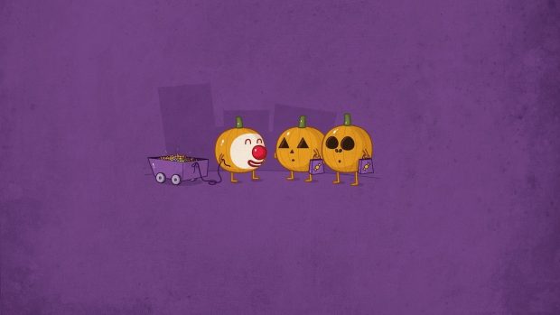 Purple Halloween Wallpaper Desktop.
