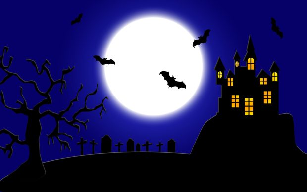 Purple Halloween Wallpaper High Resolution.